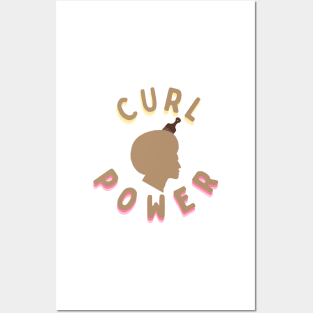 Curl Power Posters and Art